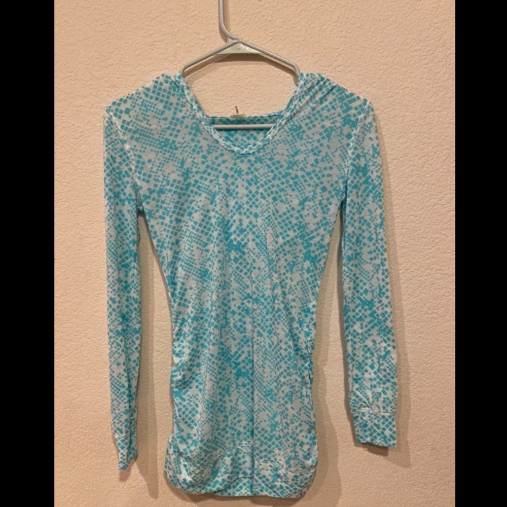 Light Blue Soybu Hooded Top